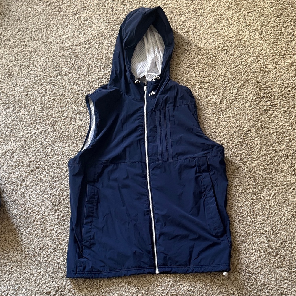 adidas Hooded Vest- Size L  |  💥 Like New! ⛳️